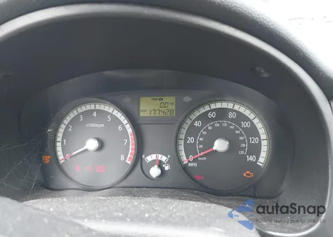 2009 Kia Rio Lx из США, поврежденный, VIN KNADE223596466262